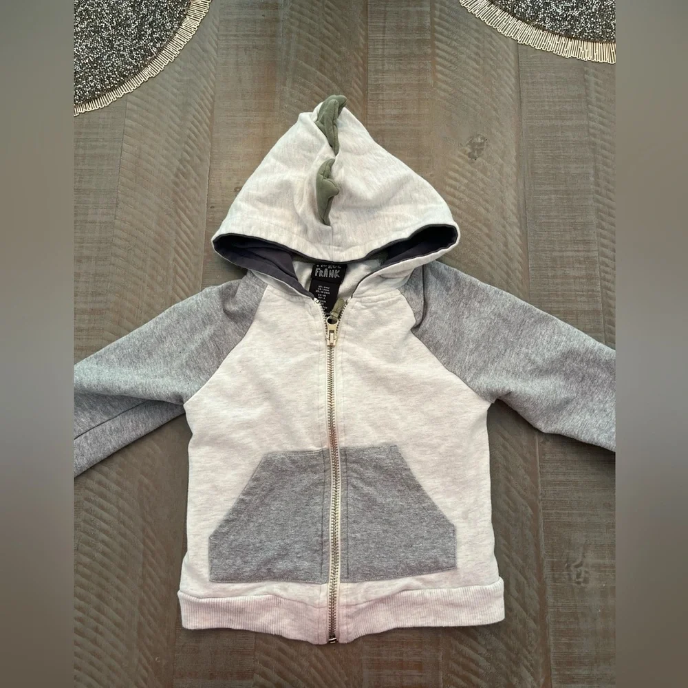 Fierce Frank Toddler Dino Hoodie Jacket